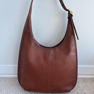 Coach Ergo Bag.  Brown Leather,  Adjustable Strap,